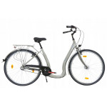 Mestský bicykel 28" Lavida Mahbike s nízkym nástupom hliníkový rám: 18" Strieborná